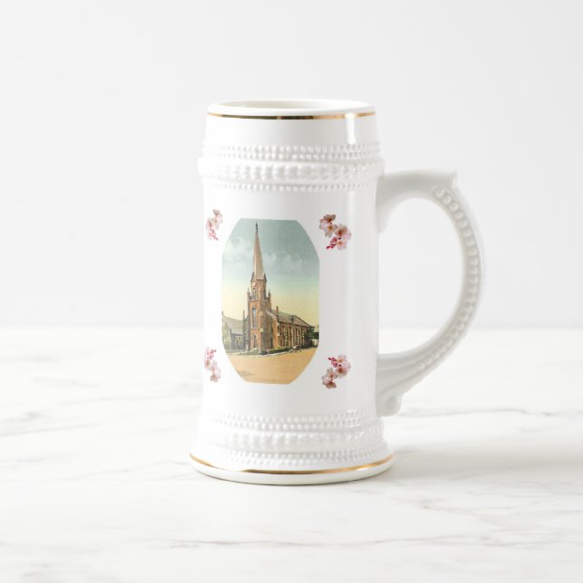 Caneca De Cerveja Igreja holandesa velha (Direita)