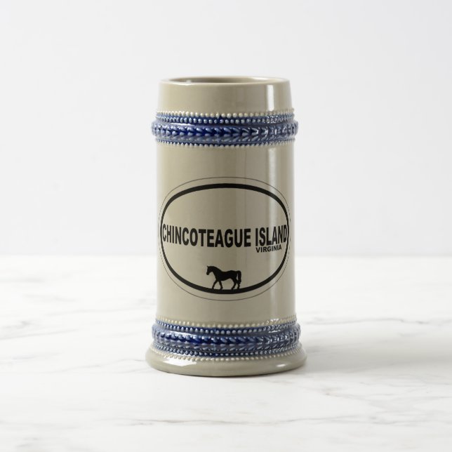 Caneca De Cerveja Ilha de Chincoteague (Centro)
