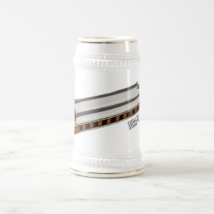 Caneca De Cerveja Ilustração de desenho da Harmonica