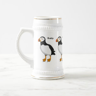 Caneca De Cerveja Ilustração de sopro no Atlântico