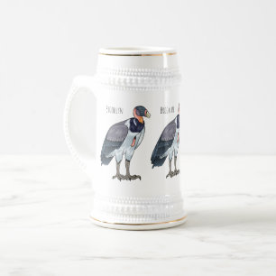 Caneca De Cerveja ilustração do desenho animado do Rei Abutre