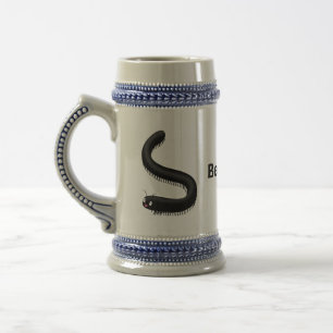 Caneca De Cerveja Imagem de desenho em forma de milipede