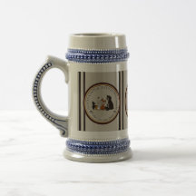 Caneca de Cerveja Imaginação & Intuição Colidem 