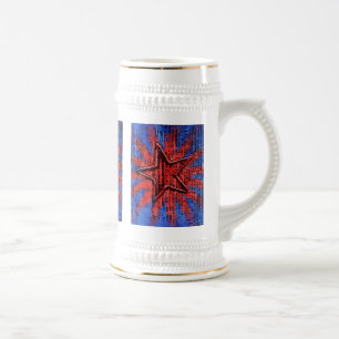 Caneca De Cerveja Impressão de Arte Russo-Pop da legal
