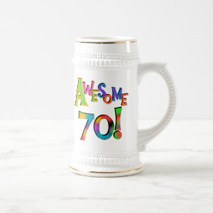 Caneca De Cerveja Incrível 70 t-shirts e presentes