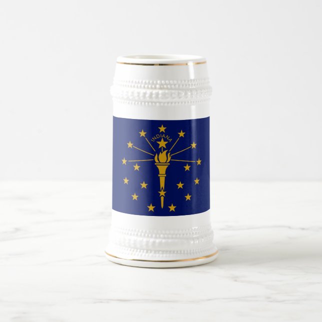 CANECA DE CERVEJA INDIANA FLAG (Centro)