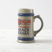INGLATERRA comemora o presidente Obama Lembrança