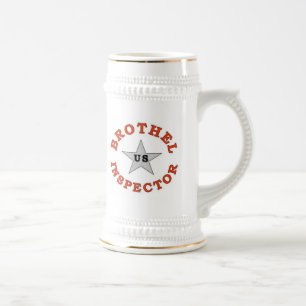CANECA DE CERVEJA INSPETOR BROTHEL