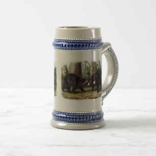 Caneca De Cerveja J.W. Audubon - Ursus Americanus Black Bear