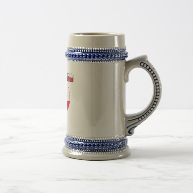 Caneca De Cerveja ja Cie kocham Eagle Heart (Direita)