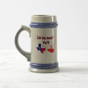 Caneca De Cerveja Jak Sie Mascz Ya'll