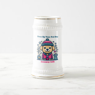 Caneca De Cerveja Jan 14 - Vestir Seu Dia De Pet