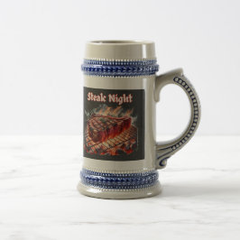 Caneca De Cerveja Janto Noturno Vintage Steak