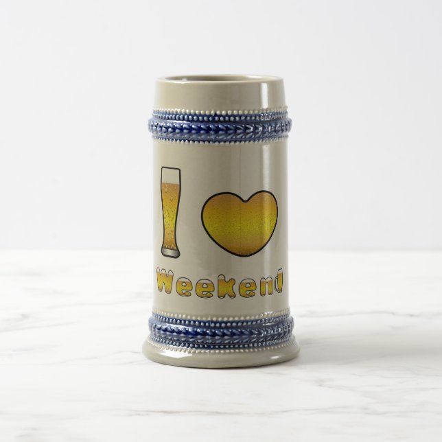 Caneca De Cerveja Jarro de cerveja j LOVE WEEKEND (Centro)