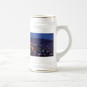 Caneca De Cerveja Jarro Deuz às horas azuis no inverno