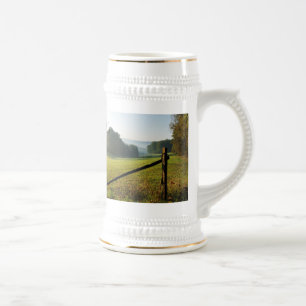 Caneca De Cerveja Jarro manhã de outono no país de vencedor