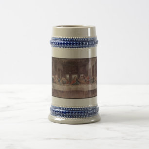 Caneca De Cerveja Jesus "Yeshua" A Última Ceia, Leonardo da Vinci