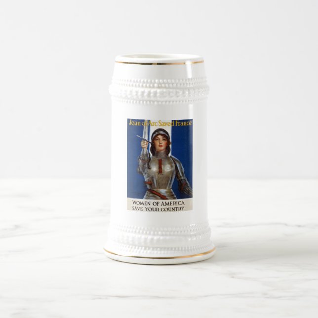 Caneca De Cerveja Joana d'Arc: A Mama de Orleans, Cavaleiro Heroína (Centro)