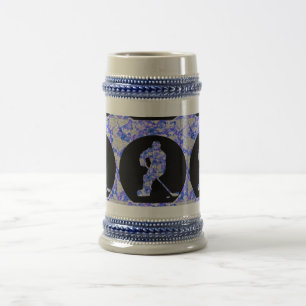 CANECA DE CERVEJA JOGADOR DE CHAVE AZUL