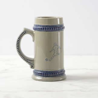 Caneca De Cerveja jogador de futebol