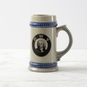 Caneca De Cerveja Johann Sebastian Bach - BWV