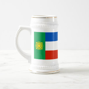 Caneca De Cerveja Khakassia Flag