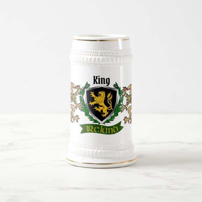 Caneca De Cerveja King Irish Shield (Centro)