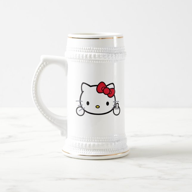 Caneca De Cerveja Kitty (Esquerda)