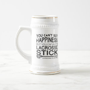 Caneca De Cerveja Lacrosse, você não pode Comprar a felicidade