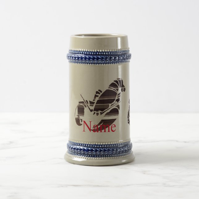 Caneca De Cerveja Lagostas de Maine Vermelha Thunder_Cove   (Centro)