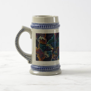 Caneca De Cerveja Lamas De Óleo