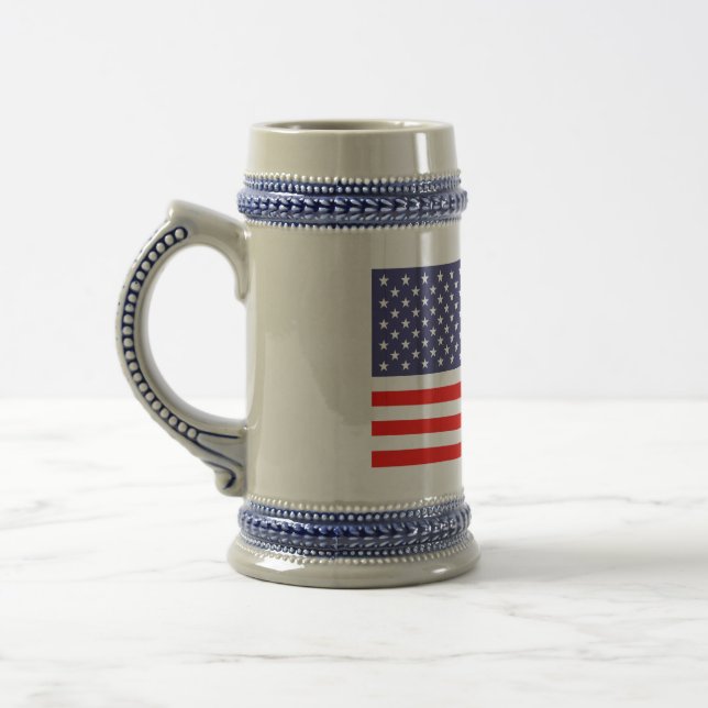 Caneca De Cerveja Lâmpadas de cerveja com bandeira americana (Esquerda)