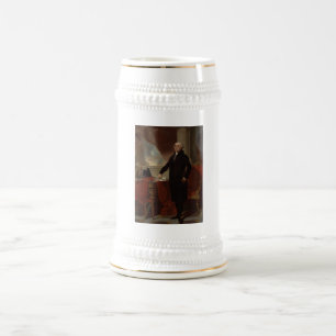 Caneca De Cerveja Lansdowne Portrait: Presidente dos EUA George Wash