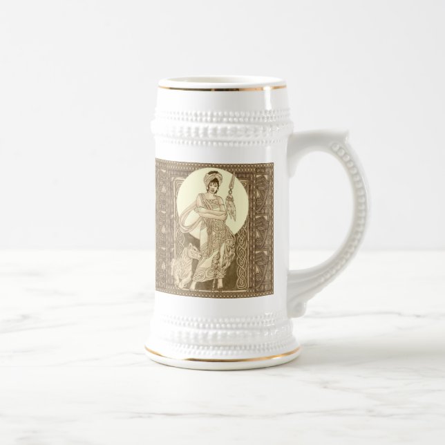 Caneca De Cerveja Leoa celta (Direita)