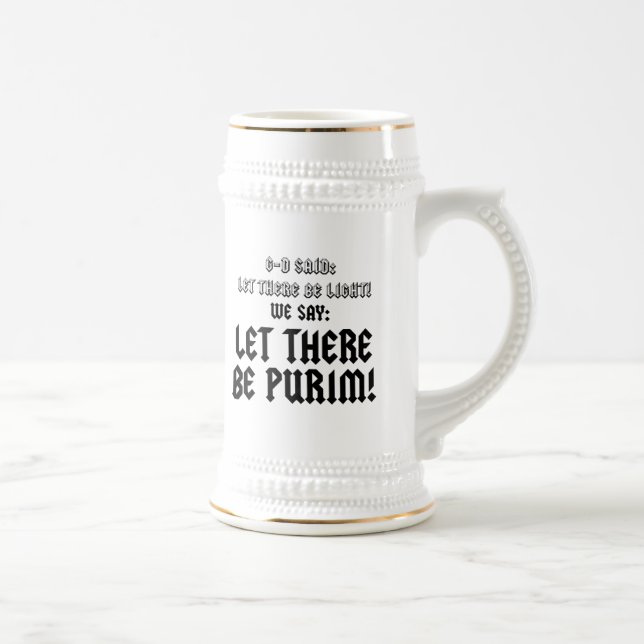 Caneca De Cerveja let there be purim (Direita)