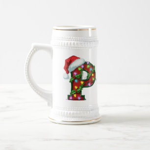 Caneca De Cerveja Letra Festiva P Café Mug - Feriado Cheque
