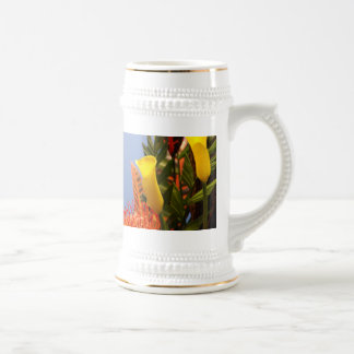 Caneca De Cerveja lírios-da-índia