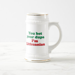 Caneca De Cerveja Lithuanian Dupa 2
