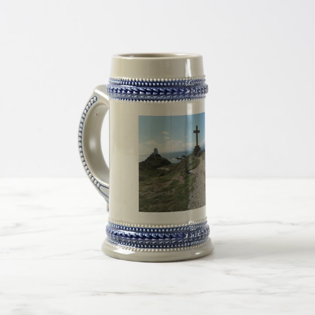 Caneca De Cerveja Llanddwyn Wales - Beer Mugs (Frente Esquerda)