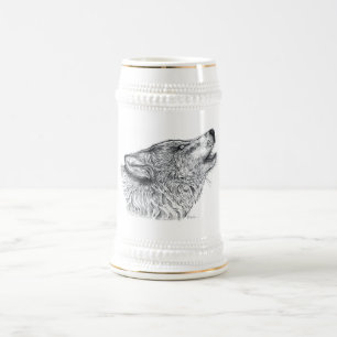 Caneca De Cerveja Lobo