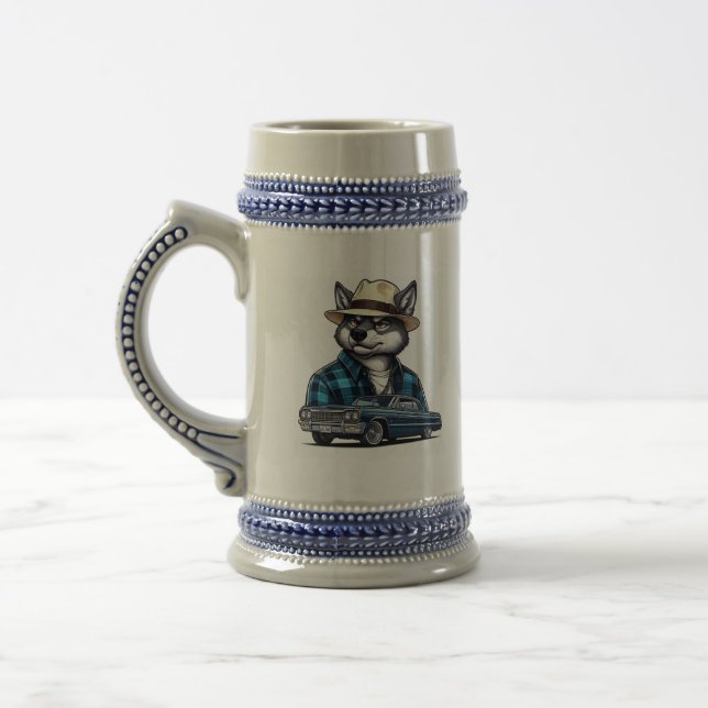 Caneca De Cerveja Lobo Lowrider (Esquerda)