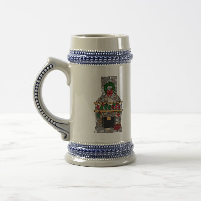 Caneca De Cerveja Lodge Christmas 2024 Mug (Esquerda)