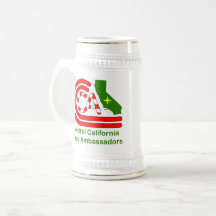 Caneca de cerveja - Logotipo do embaixador Crest/C