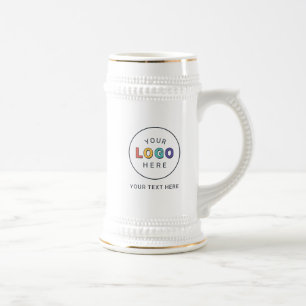 Caneca De Cerveja Logotipo Empresarial Personalizado