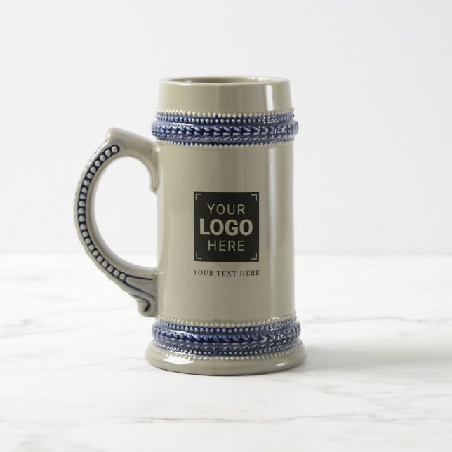 Caneca De Cerveja Logotipo Personalizado da Empresa (Esquerda)