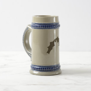 Caneca De Cerveja Logotipo personalizado simples e elegante aqui na 