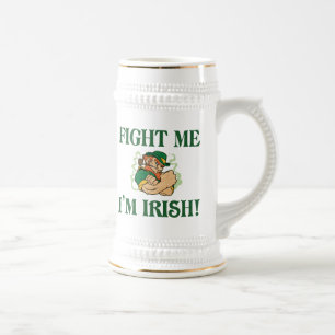 Caneca De Cerveja Lute comigo, sou irlandês