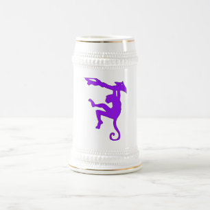 Caneca De Cerveja Macaco que balança em desenhos animados da