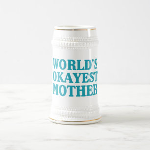 Caneca De Cerveja Mãe do Okayest do mundo