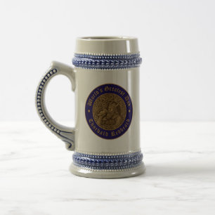 Caneca De Cerveja Maior Pai Guerreiro Viking